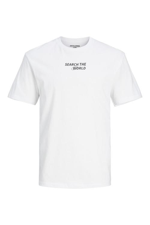 Sirt Ve Gögüs Baskili Tisört- Büyük Beden