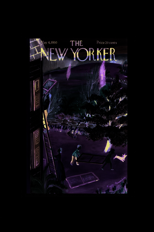 May 6, 1950 The New Yorker Duvar Posteri - Kalın Kağıt - Çerçevesiz