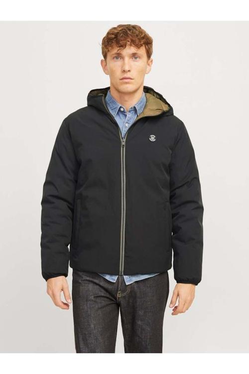 Jprblubrook Reversıble Jacket Ln Black