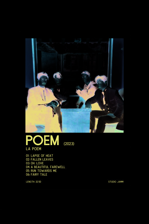 La Poem Poem K-Pop Duvar Posteri - Duvar Dekoru - Kalın Kağıt - Çerçevesiz