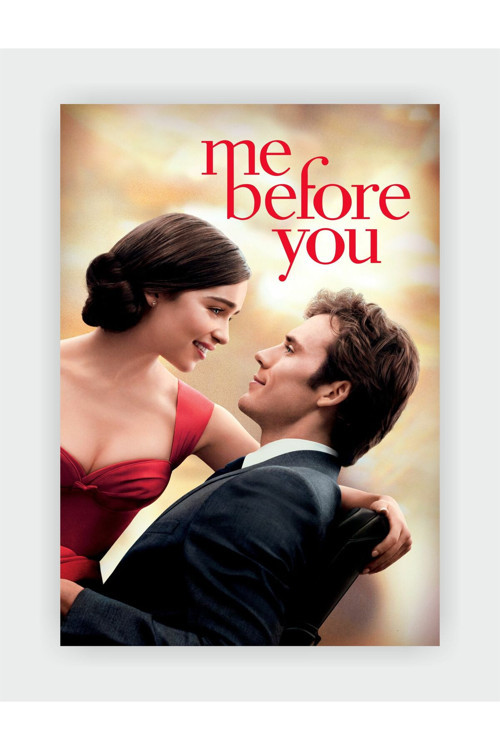 Me Before You Film Duvar Posteri - Kalın Kağıt - Çerçevesiz