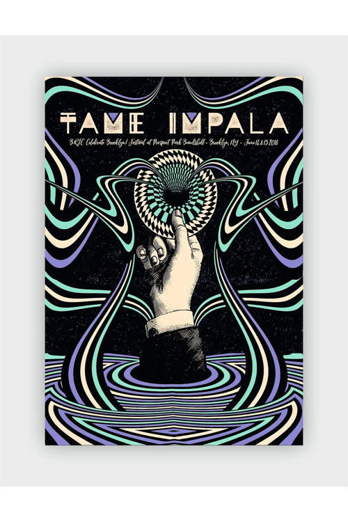 Tame Impala Vintage Duvar Posteri - Duvar Dekoru - Kalın Kağıt - Çerçevesiz