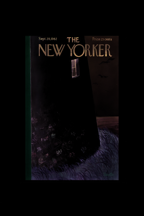 September 29, 1962 The New Yorker Duvar Posteri - Kalın Kağıt - Çerçevesiz
