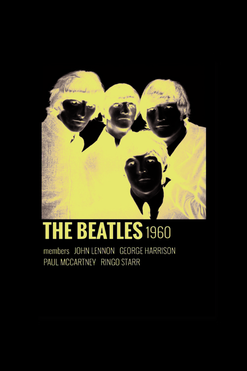 The Beatles Müzik Info Card Bilgi Kartı - Kalın Kağıt Poster - Çerçevesiz