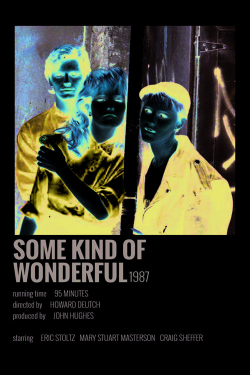 Some Kınd Of Wonderful Film Info Card Bilgi Kartı Duvar Posteri