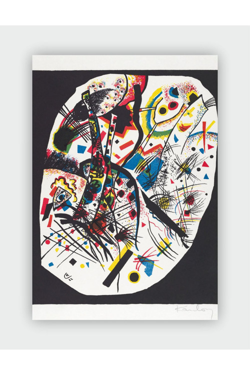 Kleine Welten Iv Vasili Kandinski Duvar Posteri - Kalın Kağıt - Çerçevesiz