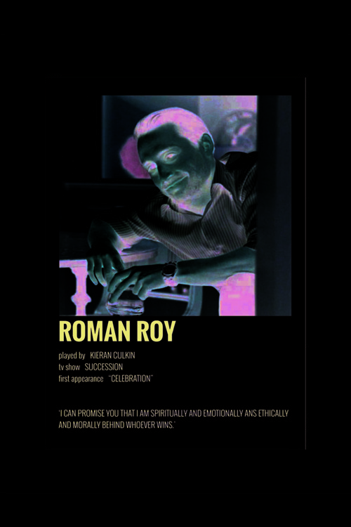 Roman Roy Film Info Card Bilgi Kartı Duvar Posteri