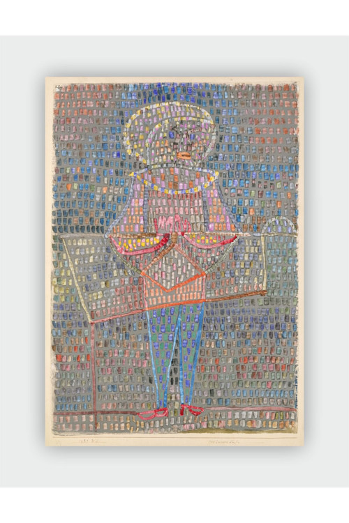 Paul Klee Boy In Fancy Dress Expressionism Art Duvar Posteri - Kalın Kağıt - Çerçevesiz