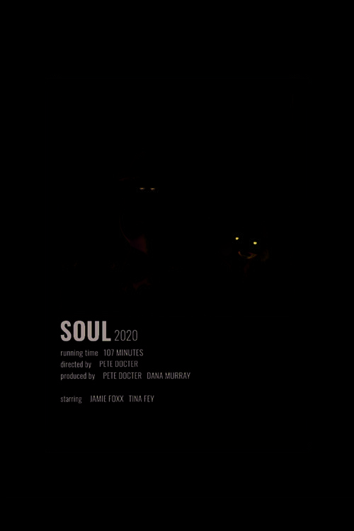 Soul Film Info Card Bilgi Kartı Duvar Posteri