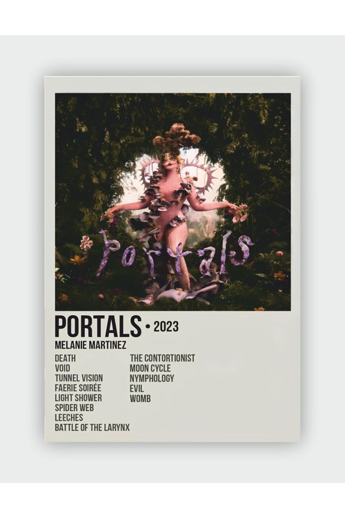 Melanie Martinez - Portals Duvar Posteri - Kalın Kağıt - Çerçevesiz