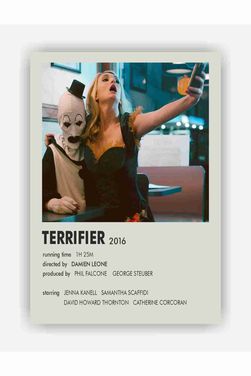Terrifier (2016) Film Kağıt Poster - Çerçevesiz