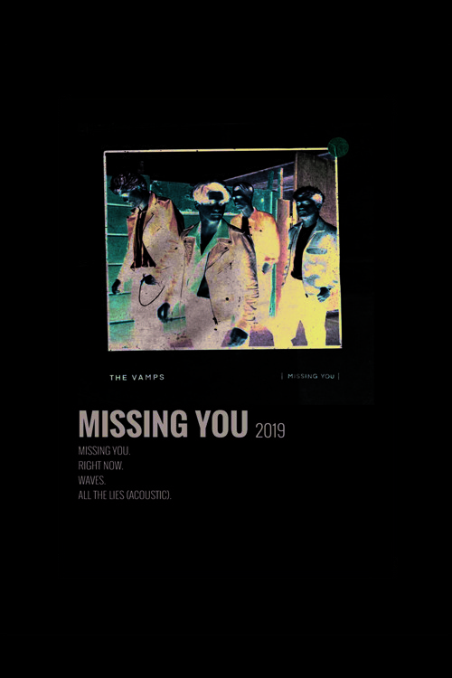 Missing You Duvar Posteri - Duvar Dekoru - Kalın Kağıt - Çerçevesiz