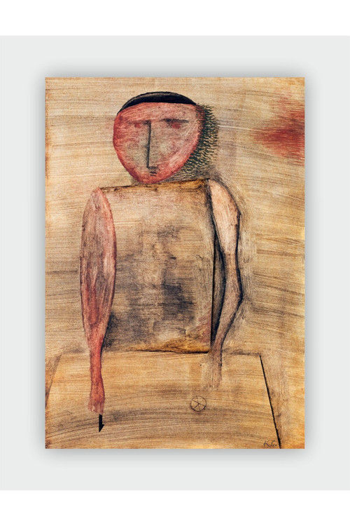 Paul Klee Doktor Expressionism Art Duvar Posteri - Kalın Kağıt - Çerçevesiz