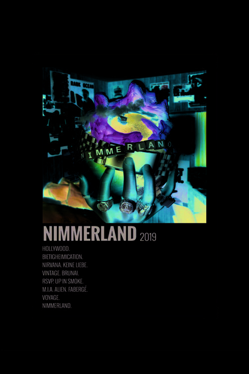 Nimmerland Duvar Posteri - Duvar Dekoru - Kalın Kağıt - Çerçevesiz