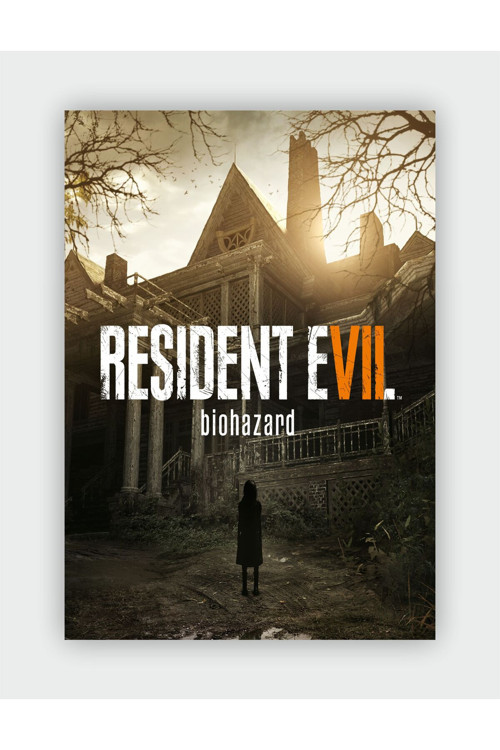 Resident Evil - Biohazard Iı Game Duvar Posteri - Kalın Kağıt - Çerçevesiz