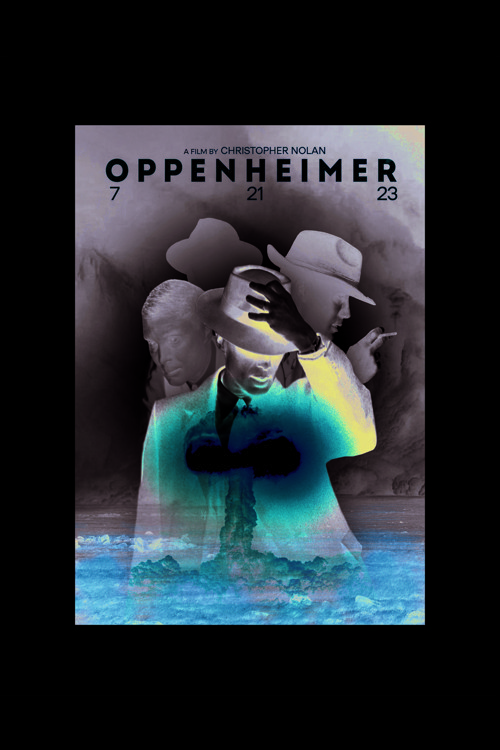 Oppenheimer Film Duvar Posteri - Kalın Kağıt - Çerçevesiz