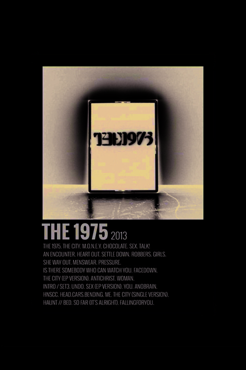 The 1975 Duvar Posteri - Duvar Dekoru - Kalın Kağıt - Çerçevesiz