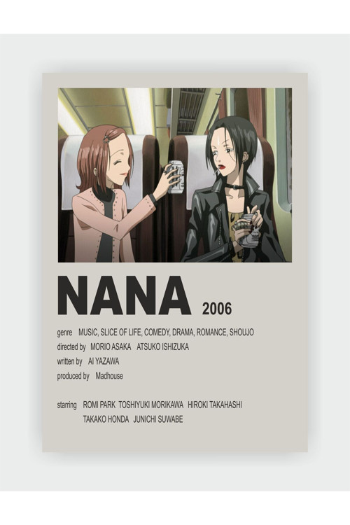 Nana Anime Manga Dizi Duvar Posteri - Kalın Kağıt - Çerçevesiz