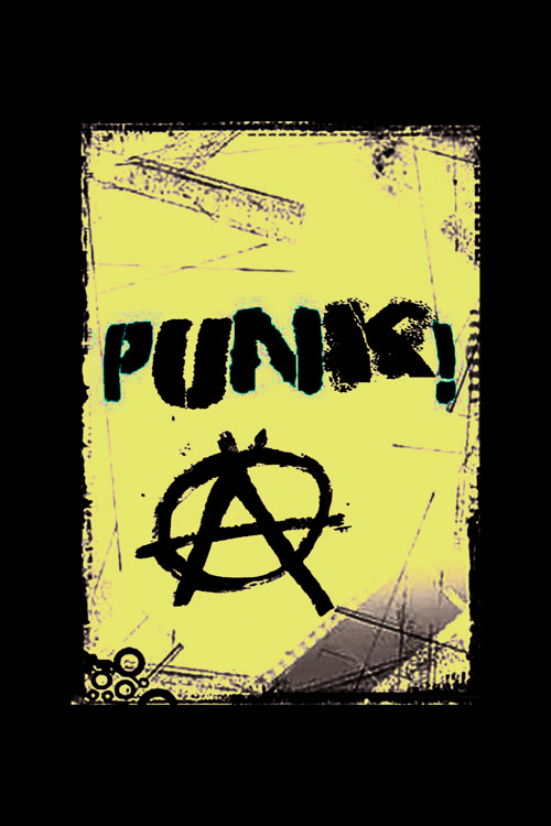 Punk! Punk Rock Metal Duvar Posteri - Kalın Kağıt - Çerçevesiz