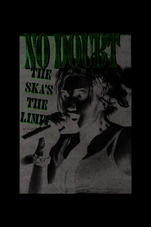 No Doubt The Ska´S The Limit Punk Rock Metal Duvar Posteri - Kalın Kağıt - Çerçevesiz