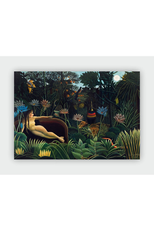 The Dream Henri Rousseau Duvar Posteri - Kalın Kağıt - Çerçevesiz