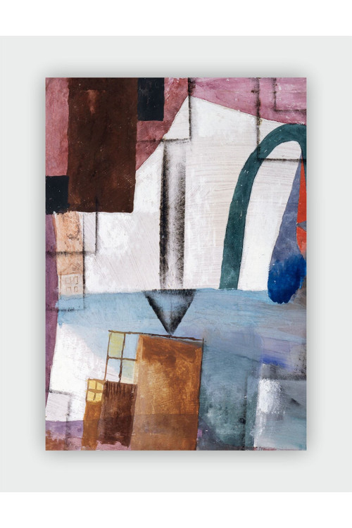 Paul Klee White Easter Iı Expressionism Art Duvar Posteri - Kalın Kağıt - Çerçevesiz