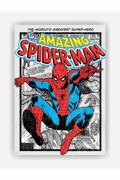 Spider Man Kağıt Poster - Çerçevesiz