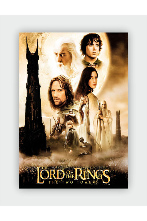 The Lord Of The Rings - The Two Towers Duvar Posteri - Kalın Kağıt - Çerçevesiz