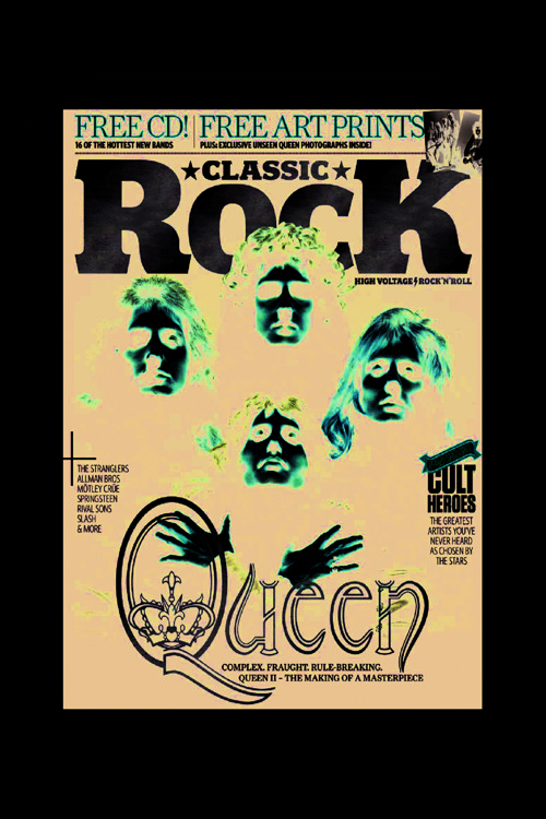 Queen Classic Rock Punk Rock Metal Duvar Posteri - Kalın Kağıt - Çerçevesiz