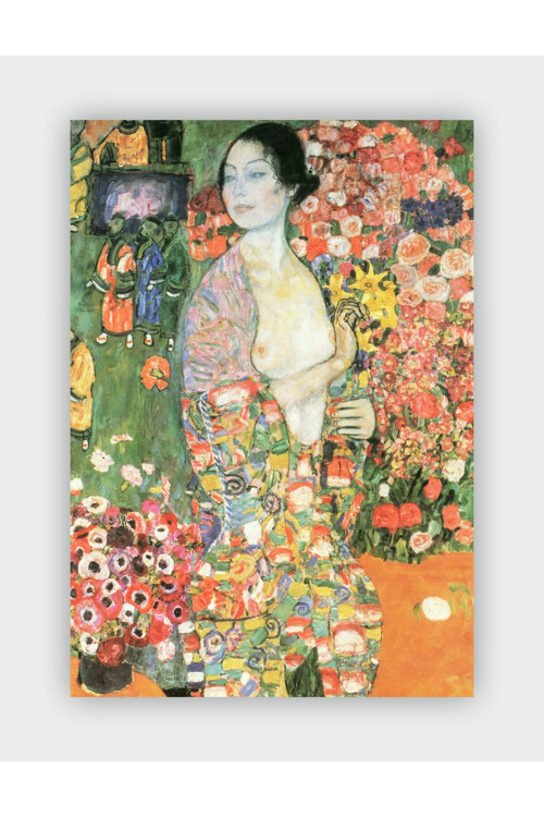 The Dancer Gustav Klimt Duvar Posteri - Kalın Kağıt - Çerçevesiz
