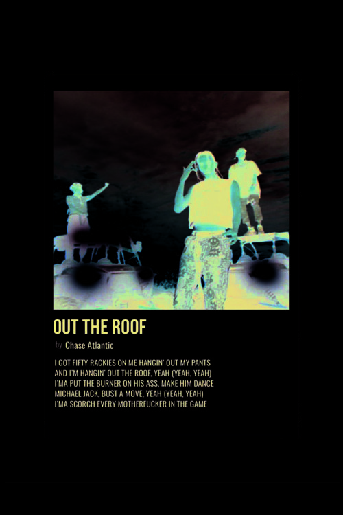 Out The Roof Duvar Posteri - Duvar Dekoru - Kalın Kağıt - Çerçevesiz