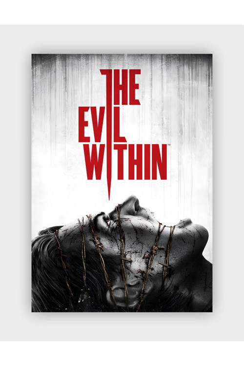 The Evil Within Game Duvar Posteri - Kalın Kağıt - Çerçevesiz