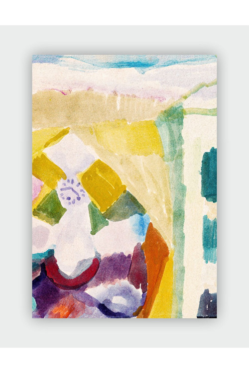 Yaris Note Paul Klee Duvar Posteri - Kalın Kağıt - Çerçevesiz