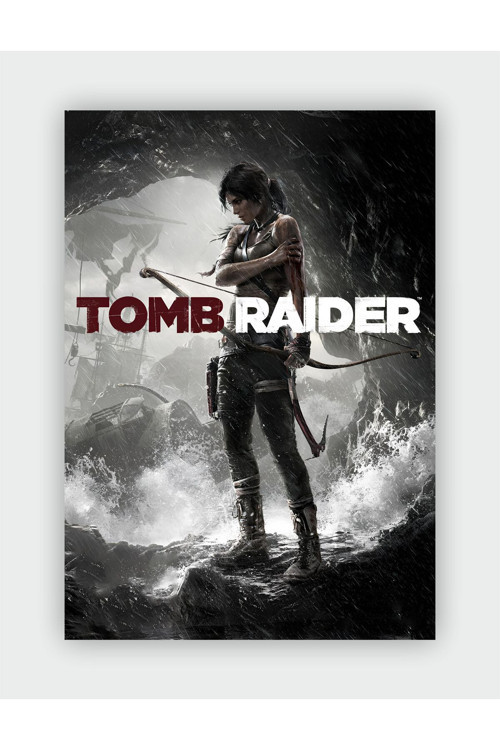 Tomb Raider Game Duvar Posteri - Kalın Kağıt - Çerçevesiz