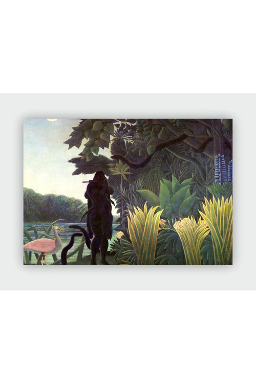 Yılan Oynatıcısı Henri Rousseau Duvar Posteri - Kalın Kağıt - Çerçevesiz