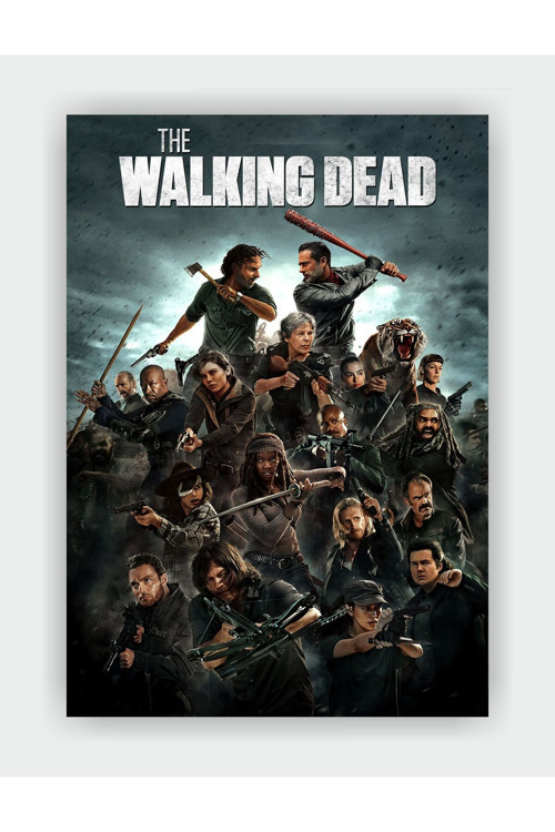 The Walking Dead Dizi Duvar Posteri - Kalın Kağıt - Çerçevesiz