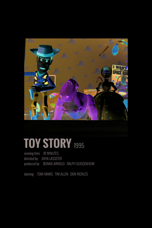 Toy Story Film Info Card Bilgi Kartı Duvar Posteri