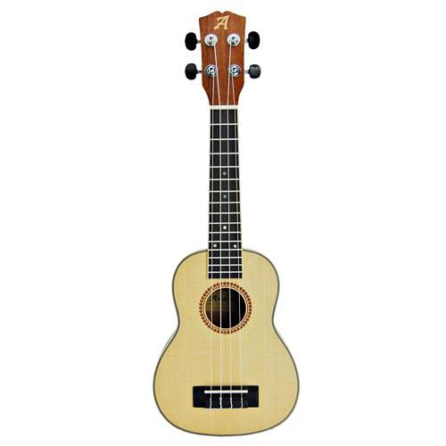 LSK2172N Ukulele CİLASIZ, MAT Kılıf Hediyeli