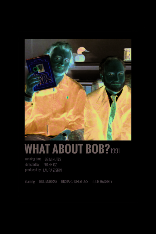 What About Bob? Film Info Card Bilgi Kartı Duvar Posteri