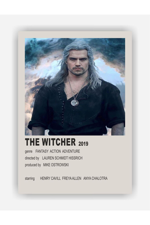 The Witcher Dizi Duvar Posteri - Kalın Kağıt - Çerçevesiz