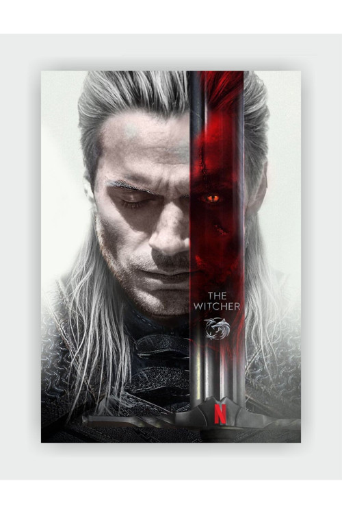 The Witcher Dizi Duvar Posteri - Kalın Kağıt - Çerçevesiz