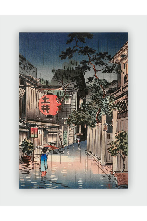 Tsuchiya Koitsu Japanese Art Duvar Posteri - Kalın Kağıt - Çerçevesiz