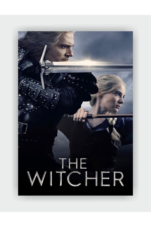 The Witcher Dizi Duvar Posteri - Kalın Kağıt - Çerçevesiz
