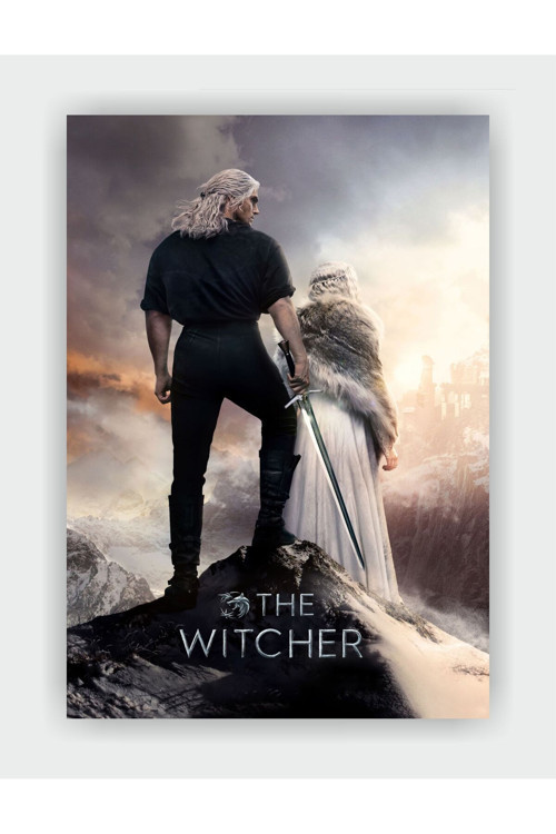 The Witcher Dizi Duvar Posteri - Kalın Kağıt - Çerçevesiz