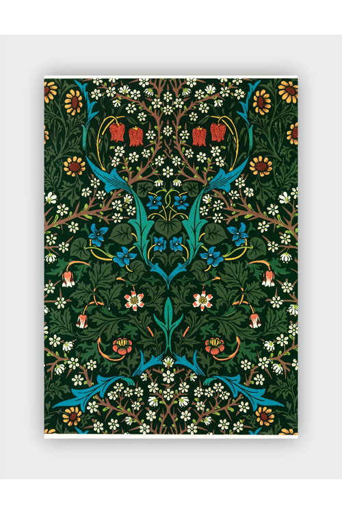 Tulip, 1896 William Morris Duvar Posteri - Kalın Kağıt - Çerçevesiz