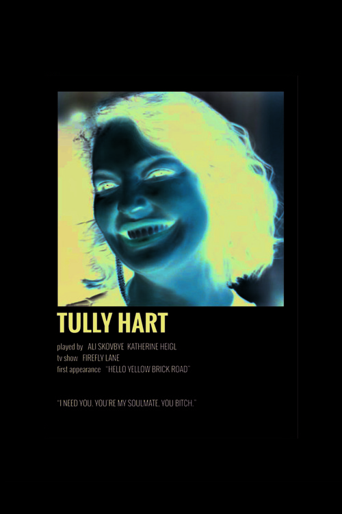 Tully Hart Film Info Card Bilgi Kartı Duvar Posteri