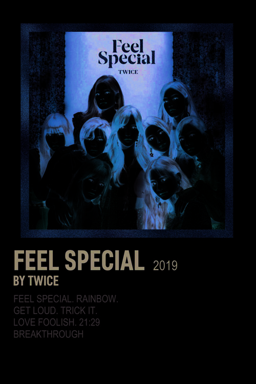 Twıce Feel Special K-Pop Duvar Posteri - Duvar Dekoru - Kalın Kağıt - Çerçevesiz