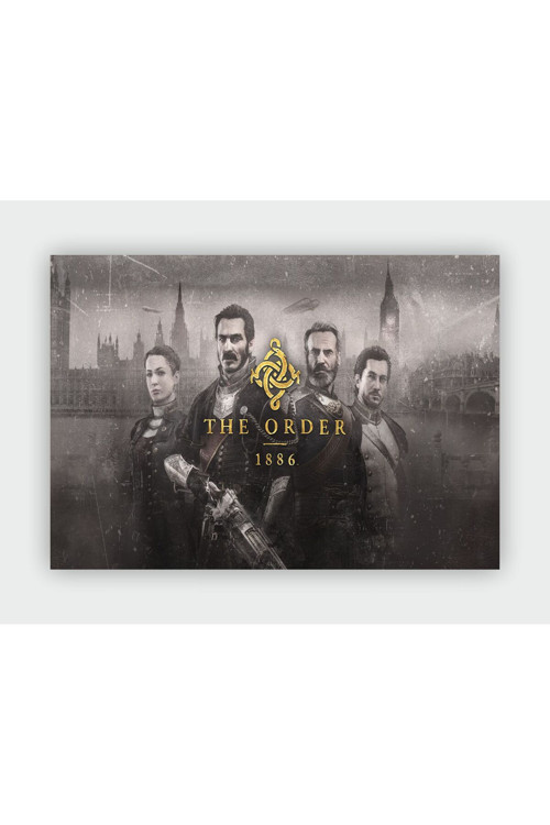 The Order - 1886 Game Duvar Posteri - Kalın Kağıt - Çerçevesiz