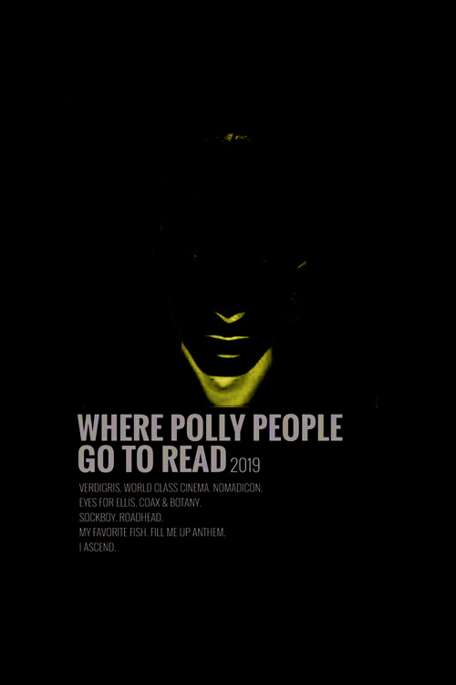 Where Polly People Go To Read Duvar Posteri - Duvar Dekoru - Kalın Kağıt - Çerçevesiz