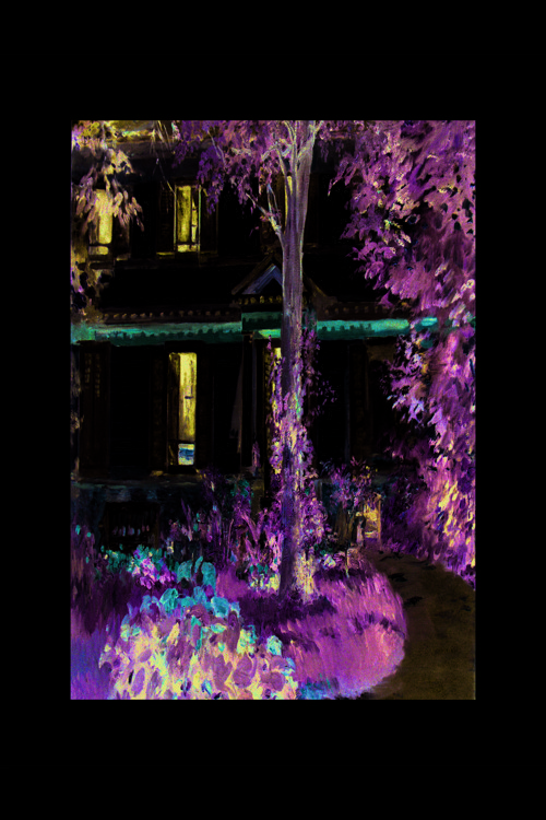 The House At Rueil Edouard Manet Duvar Posteri - Kalın Kağıt - Çerçevesiz